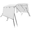 vidaXL h&aacute;rom&aacute;g&uacute; bimini tető oldalfalakkal 183 x (154-167) x 137 cm