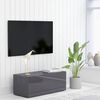 vidaXL magasf&eacute;nyű sz&uuml;rke szerelt fa TV-szekr&eacute;ny 80 x 34 x 30 cm