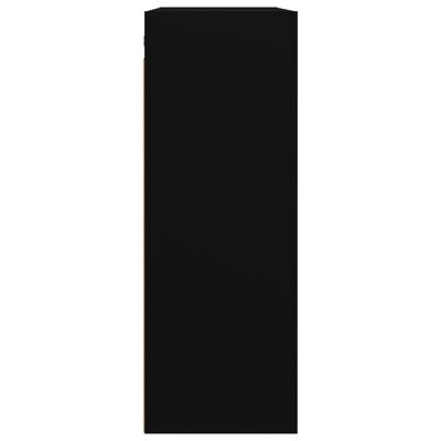 vidaXL fekete faliszekrény 69,5 x 32,5 x 90 cm