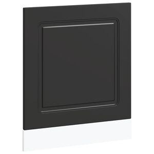 vidaXL mosogat&oacute;g&eacute;p panel&nbsp;Kalmar&nbsp;fekete 60x1,5x57 cm g&eacute;pes&iacute;tett fa