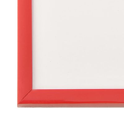 vidaXL 3 db piros MDF fali/asztali fényképkeret 59,4 x 84 cm