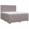 vidaXL Boxspring &aacute;gy matraccal T&oacute;psz&iacute;nű 140 x 200 cm Sz&ouml;vet
