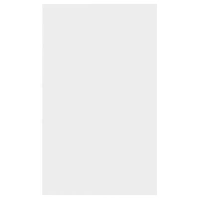 vidaXL fehér forgácslap tálalószekrény 3 fiókkal 120 x 41 x 75 cm
