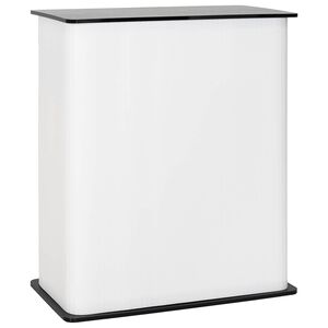 vidaXL Ki&aacute;ll&iacute;t&aacute;si pult Fekete &eacute;s Feh&eacute;r 80 x 40 x 93 cm