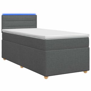 vidaXL Boxspring &aacute;gy matraccal S&ouml;t&eacute;tsz&uuml;rke 80 x 200 cm Sz&ouml;vet