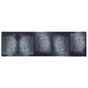 vidaXL Konyhai szőnyeg K&eacute;k &Aacute;rny&eacute;k 150 x 45 cm 100% Poliamid