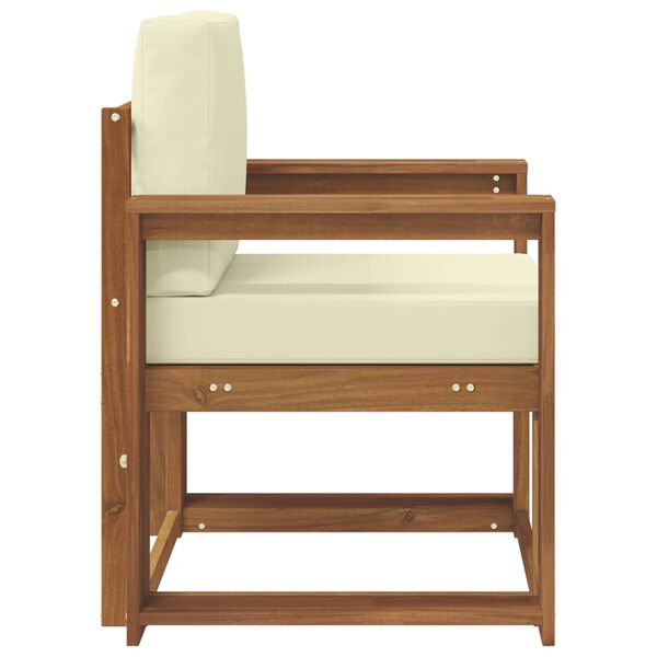 vidaXL K&uuml;lt&eacute;ri kanap&eacute; T&ouml;m&ouml;r ak&aacute;cfa &eacute;s poli&eacute;szter Term&eacute;szetes