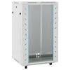 vidaXL sz&uuml;rke 18U h&aacute;l&oacute;zati szekr&eacute;ny 19" IP20 60 x 60 x 100 cm