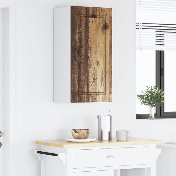 vidaXL Konyhaszekr&eacute;ny polcokkal &Ouml;reg fa 40 x 31 x 80 cm Faanyag