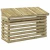 vidaXL L&eacute;gkondicion&aacute;l&oacute; Takar&oacute; 90x40x60 cm Impregn&aacute;lt Fenyőfa