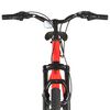 vidaXL 21 sebességes piros mountain bike 29 hüvelykes kerékkel 53 cm