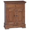 vidaXL T&aacute;rol&oacute;szekr&eacute;ny 63 x 30 x 79 cm T&ouml;m&ouml;r Mahag&oacute;ni Fa
