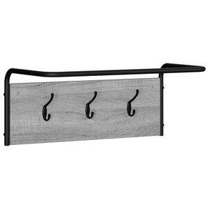 vidaXL Kab&aacute;thorog Sz&uuml;rke Sonoma 60 x 30 x 25 cm Szerelt Fa