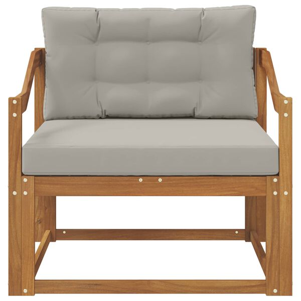 vidaXL K&uuml;lt&eacute;ri k&ouml;z&eacute;pső kanap&eacute; T&ouml;m&ouml;r Ak&aacute;cfa Term&eacute;szetes