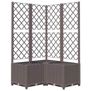 vidaXL Kert Barna 80 x 80 x 136 cm