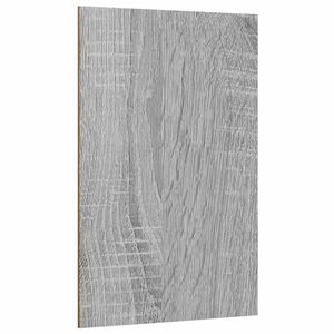 vidaXL Dekor Panelek 12 db Sz&uuml;rke Sonoma 40 x 60 x 0,27 cm Szerelt Fa