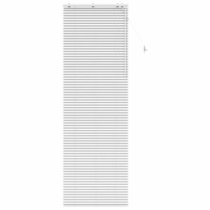 vidaXL Zsaluzia Feh&eacute;r 80 x 250 cm 35 mm Massz&iacute;v Paulownia fa