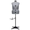 vidaXL szürke női állítható próbababa L-es méret 44-50