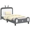 vidaXL Gyerek&aacute;gy kerettel Vil&aacute;gossz&uuml;rke 80 x 200 cm PU