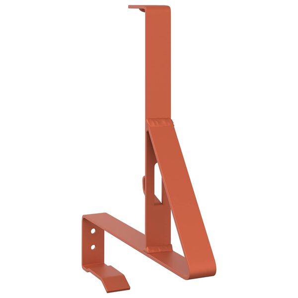 vidaXL Havaz&aacute;r t&aacute;mogat&oacute; Piros 29,5 x 3 x 34,5 cm Ac&eacute;l