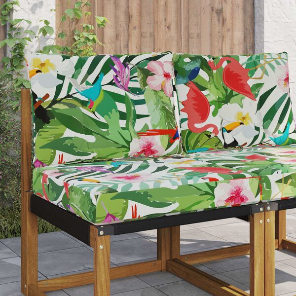 vidaXL K&uuml;lt&eacute;ri kanap&eacute; p&aacute;rna 2 pcs sz&iacute;nes Poli&eacute;szter