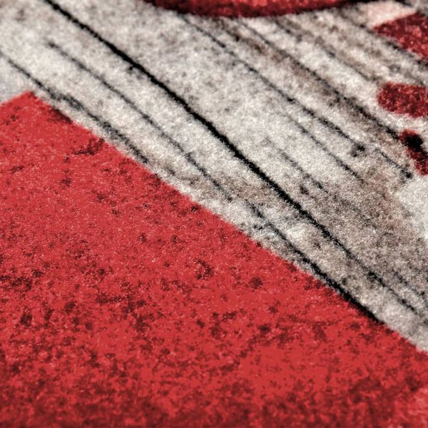 vidaXL paradicsommintás mosható konyhaszőnyeg 60 x 300 cm