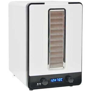 vidaXL Aszal&oacute;g&eacute;p 10 t&aacute;lc&aacute;val 550 W feh&eacute;r