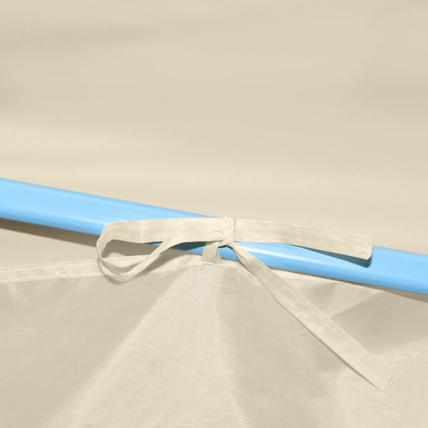 vidaXL kr&eacute;msz&iacute;nű ac&eacute;l &ouml;sszecsukhat&oacute; rendezv&eacute;nys&aacute;tor 4 oldalfallal 2x2m