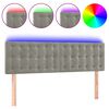 vidaXL vil&aacute;gossz&uuml;rke b&aacute;rsony LED-es fejt&aacute;mla 144x5x78/88 cm