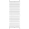 vidaXL Plisse Rol&oacute; 40 x 125 cm Feh&eacute;r Redős Rol&oacute;