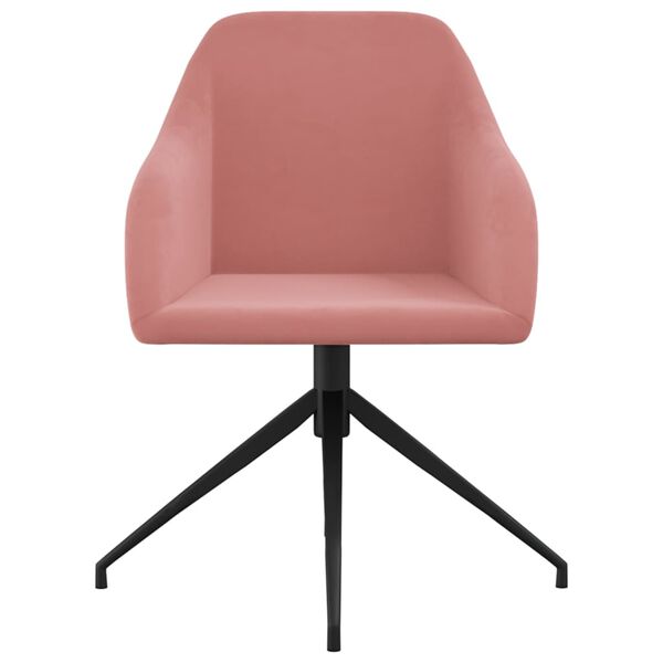 vidaXL 2 db r&oacute;zsasz&iacute;n b&aacute;rsony &eacute;tkezősz&eacute;k