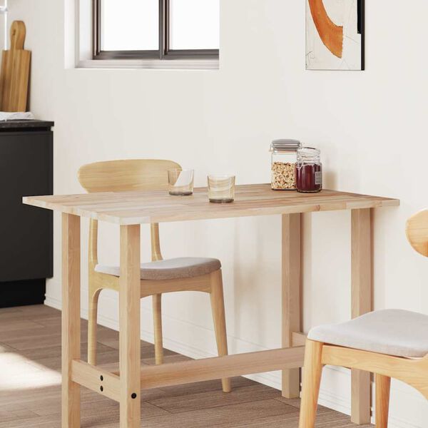 vidaXL tömör akácfa téglalap alakú asztallap 80 x 70 x 2 cm