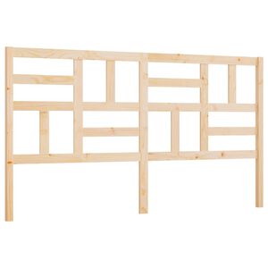 vidaXL t&ouml;m&ouml;r fenyőfa &aacute;gyfejt&aacute;mla 186 x 4 x 104 cm