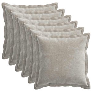 vidaXL P&aacute;rna huzat 6 db HOUTEN Vil&aacute;gossz&uuml;rke 30 x 30 cm