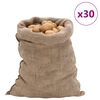vidaXL 30 db jutazs&aacute;k 60 x 105 cm 100% juta 220 g/m2