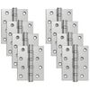 vidaXL Zsan&eacute;r 8 db 100 x 78 x 13 mm Ez&uuml;st Ac&eacute;l