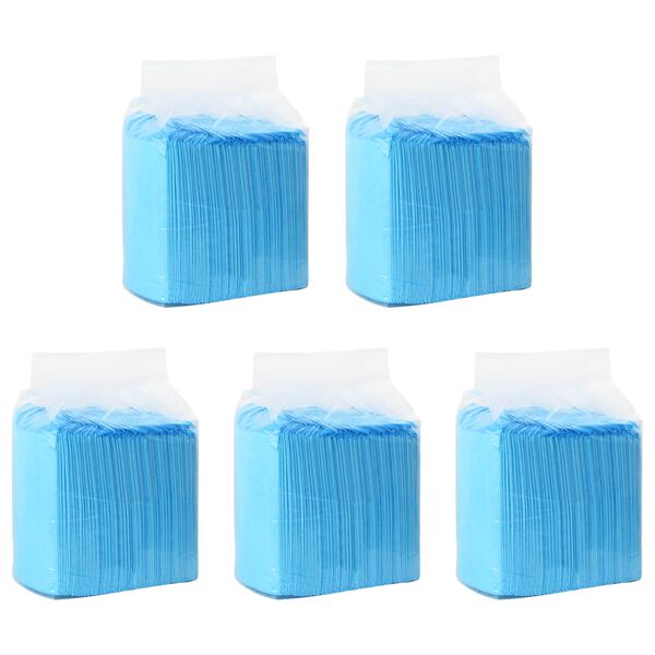 vidaXL Háziállat Képző Párna 300 pcs Kék és Fehér 120 x 80 cm