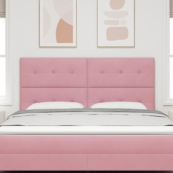 vidaXL LED &aacute;gyt&aacute;mla LED -es l&aacute;mp&aacute;kkal R&oacute;zsasz&iacute;n 180 cm Poli&eacute;szter