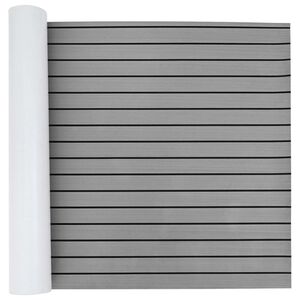 vidaXL Cs&oacute;nak Szőnyeg Cs&iacute;kos Vil&aacute;gossz&uuml;rke &eacute;s fekete 240 x 90 cm EVA