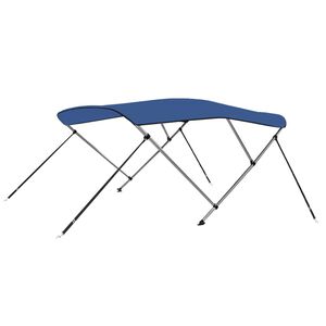 vidaXL k&eacute;k h&aacute;rom&aacute;g&uacute; bimini tető 183 x 140 x 137 cm