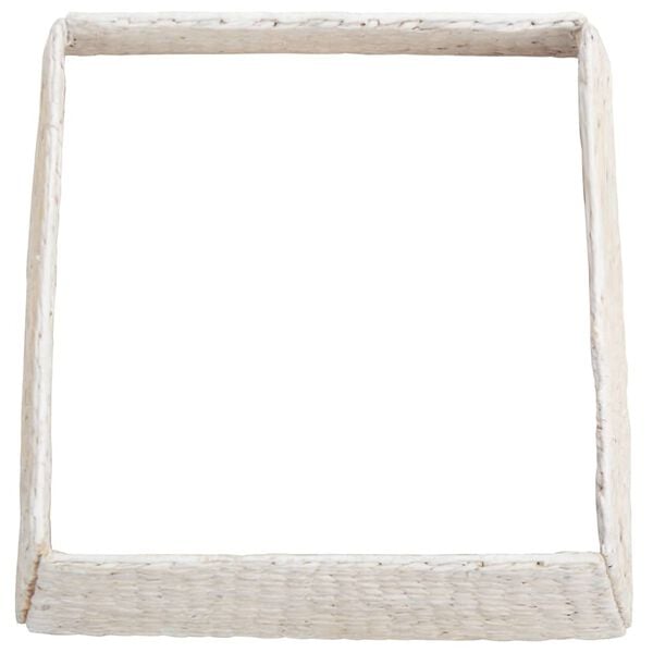 vidaXL Karácsonyfakollekció Fehér 50 x 50 x 25 cm Vízi jácint