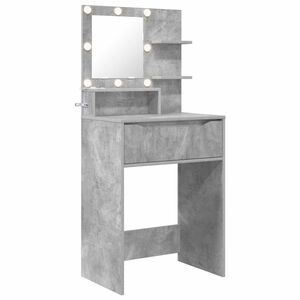 vidaXL H&aacute;l&oacute;szobai &Ouml;lt&ouml;zk&ouml;dő Asztalok Beton Sz&uuml;rke 80 x 39,6 x 135 cm
