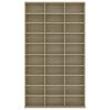 vidaXL sonoma t&ouml;lgy sz&iacute;nű szerelt fa CD-szekr&eacute;ny 102 x 23 x 177,5 cm