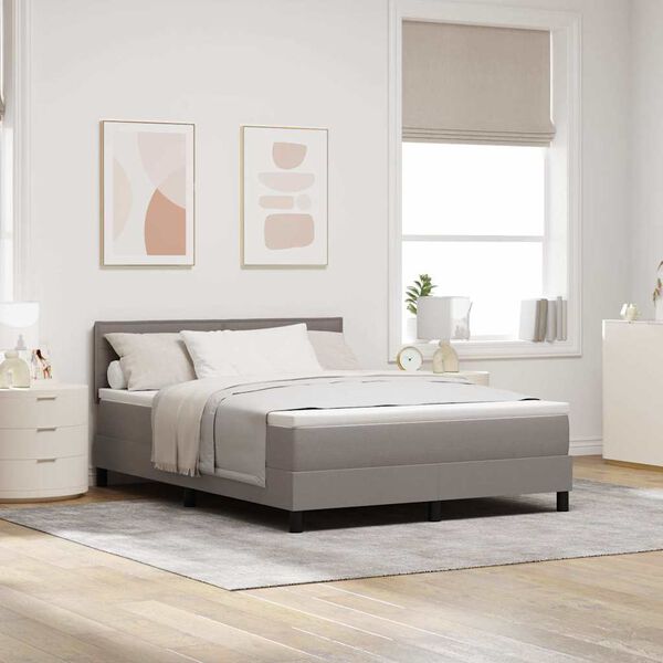 vidaXL Boxrug&oacute;s &aacute;gy fejt&aacute;ml&aacute;val T&oacute;psz&iacute;nű 140 x 190 cm sz&ouml;vet