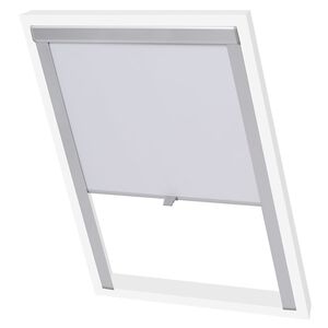 vidaXL White Blackout Blinds SK08