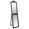 vidaXL fekete szabadon &aacute;ll&oacute; t&uuml;k&ouml;r 45x180 cm