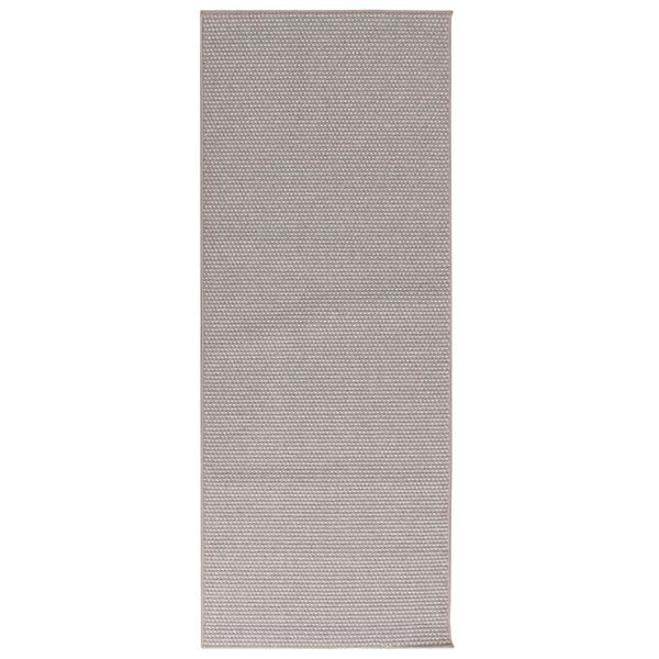 vidaXL Ter&uuml;letszőnyegek LUGO Kr&eacute;m &eacute;s Taupe 200 x 80 cm Poli&eacute;szter