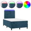 vidaXL s&ouml;t&eacute;tk&eacute;k b&aacute;rsony rug&oacute;s &eacute;s LED-es &aacute;gy matraccal 120x200 cm