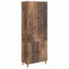 vidaXL Szekr&eacute;ny szett 2 pcs 66 x 34,5 x 90 cm Szerelt Fa