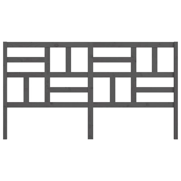 vidaXL sz&uuml;rke t&ouml;m&ouml;r fenyőfa &aacute;gyfejt&aacute;mla 206 x 4 x 104 cm